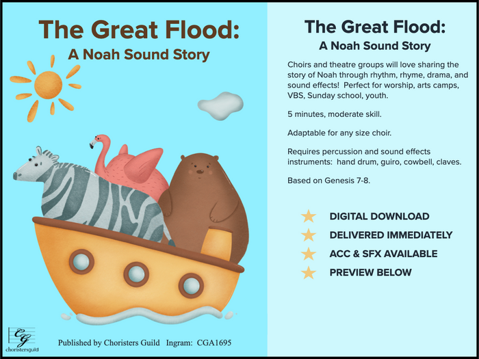 SOUND STORIES FOR CHOIRS. CHURCH, VBS & CAMPS