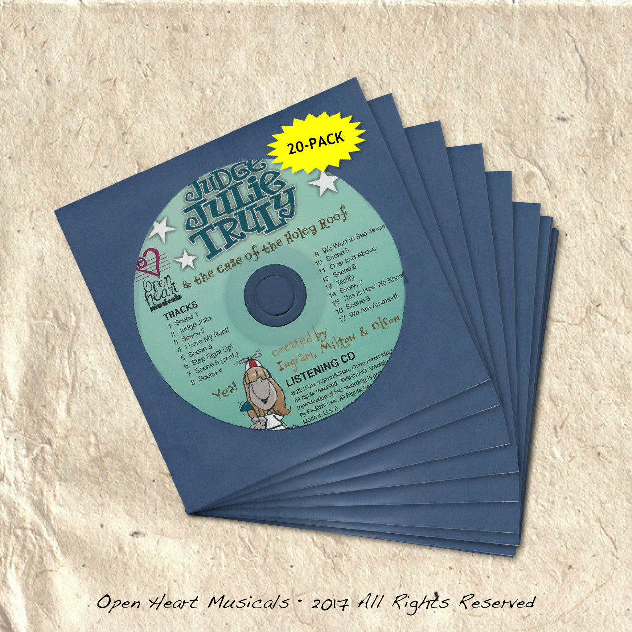 Judge Julie Bulk Listening CDs