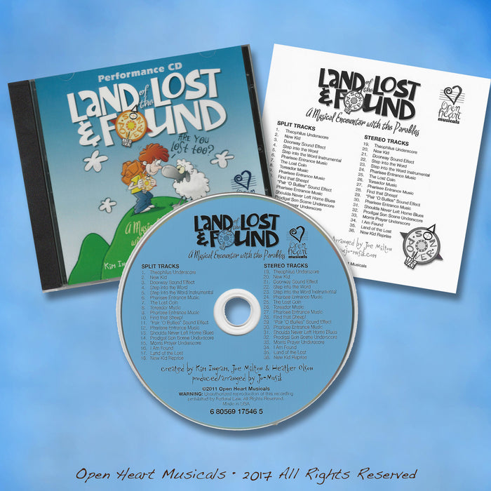 Land of the Lost and Found Accompaniment CD