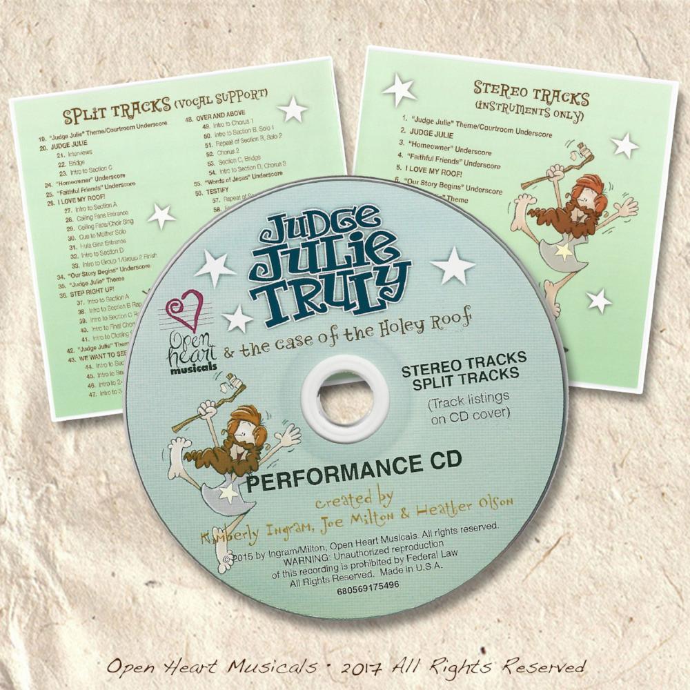 Judge Julie Accompaniment CD