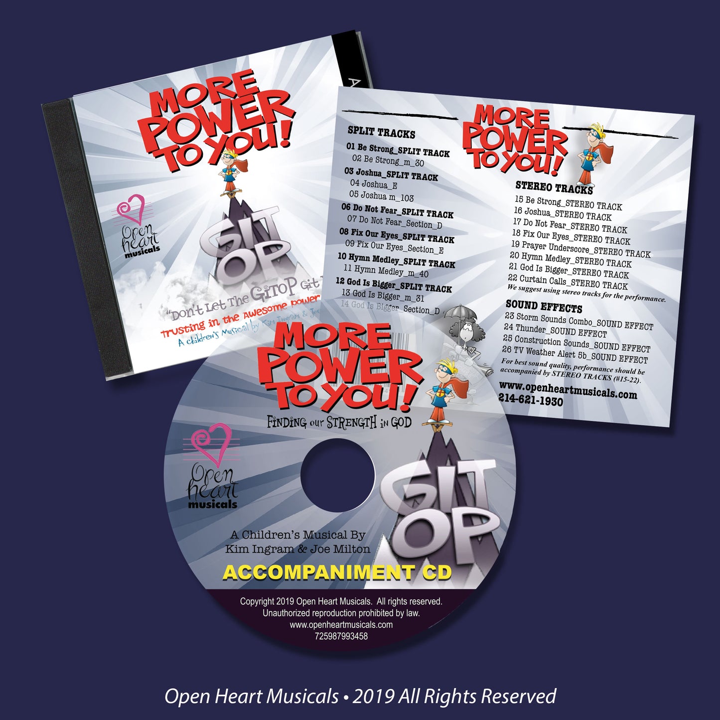 MORE POWER TO YOU: Performance CD